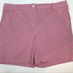 Jones New York Signature Stretch Gingham Shorts